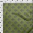 thumbnail image 2 of oneOone Cotton Poplin Fabric Floral Block Printed Craft Fabric BTY 42 Inch Wide, 2 of 4