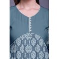 thumbnail image 5 of Bimba Kurti Indienne Ligne A Imprimée Anarkali pour Femmes Tunique Kurti Ethnique, 5 of 5