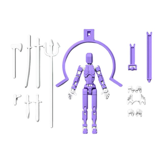 Meitianfacai Hundred Changes Magnetic Joints Movable DIY Assembling Dummy Model