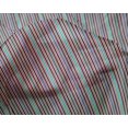 thumbnail image 3 of oneOone Silk Tabby Fabric Multicolor Stripe Printed Fabric 1 Yard 42 Inch Wide, 3 of 3