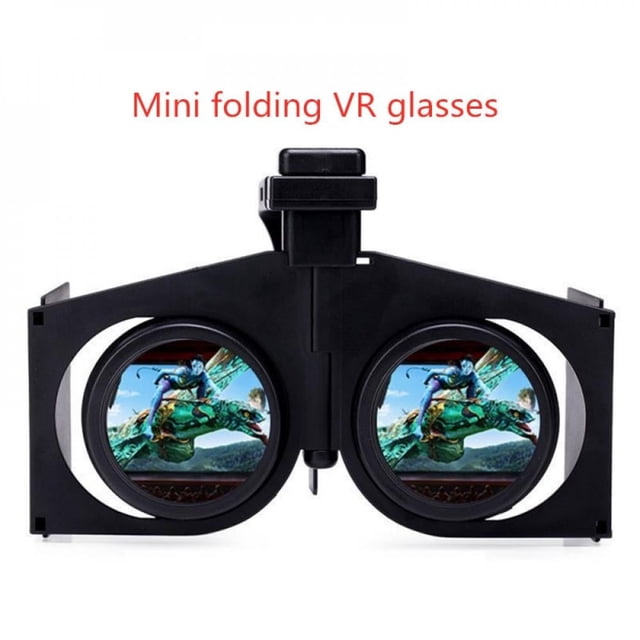 The New VRPARK J20 VR Glasses Integrated Machine (with Y1 White Remote Control) Black