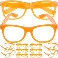 thumbnail image 1 of MIANGASTORE 12 Pcs Montures de Lunettes pour Enfants Montures de Lunettes Décoratives Accessoires Photo de Fête, 1 of 8