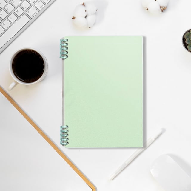 Fwttom Paper Notebook, Loose-Leaf Notebook with High Appearance & Thickened Shape Student Detachable Notebook Stationery