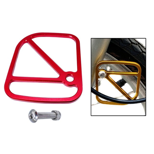 Câble de Frein en Alliage d'Aluminium pour Pièces Sans Disque, - Rouge