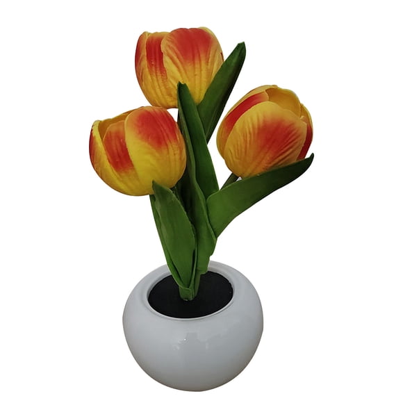 Fridja Sales Led Table Lamp Imitation Flower Shaped Led Night Lamp Table Lamp Decoration In Family Bedroom Suitable For Gifts Table Small Night Lamp In Bedroom for Fishing