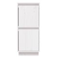 thumbnail image 3 of vidaXL Buffets 2 pcs Blanc 31.5x34x75 cm Pin Massif, 3 of 5