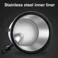 thumbnail image 4 of Estbridge Insulated Beverage Dispenser 2 Gallon  Hot Drink Dispenser with Stainless Steel Interior  Hot Water Dispenser for Parties  Hot Water Urn with Stand for Coffee Chocolate Tea  Sil, 4 of 6