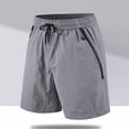 thumbnail image 1 of Styesk Mens Shorts Men Fashion Solid Color Loose And Comfortable Motion Straight-leg Work Clothes Shorts, 1 of 5
