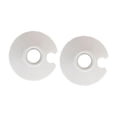 thumbnail image 2 of Siruishop Panier de 2 Pcs pour Cannes de Randonnée Pièces de Rechange pour Cannes de Ski Camping Extérieur Blanc, 2 of 8