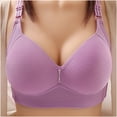 thumbnail image 2 of LSLJS Woman Sexy Ladies Bra Without Steel Rings Sexy Vest Large Size Lingerie Underwire Nursing Bras, 2 of 4
