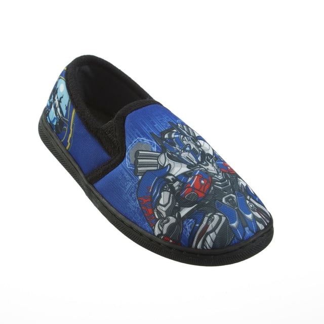 Pantoufles Hasbro pour garçons en forme de transformers