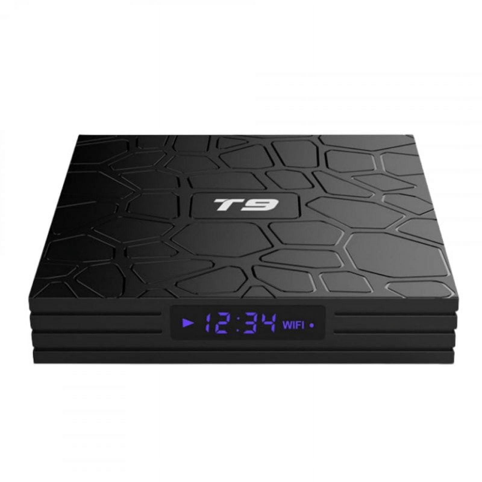 Android 8.1 TV Box T9 4GB RAM 32GB ROM Quad Core Wifi 4K Media Player UK plug