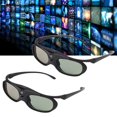 thumbnail image 4 of 3D Active Shutter Glasses, LCD Lens DLP Link 3D Glasses 144Hz  for DLP Link Projector for 3D Movie, 4 of 7