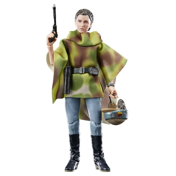Star Wars The Black Series, Princesse Leia (Endor), Star Wars : Le retour du Jedi, figurine de collection de 15 cm, à partir de 4 ans