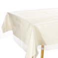 thumbnail image 1 of Uxcell 2Pcs 60 x 60 Inch Clear Plastic Tablecloth, Waterproof Oilproof Square Vinyl Table Cover Protector, Table Cloth for Dining, Parties and Holidays, 1 of 6