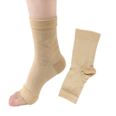 Unisex Socks Comfortable Ankle Protection Heel Function Compression Heel Socks
