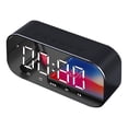 thumbnail image 1 of EGNMCR Réveil Horloge Murale Réveil Haut-Parleur Sans Fil Bluetooth Caisson de Basses Nouveau Ingénieux Haut-Parleur de Chevet Réveil, 1 of 9