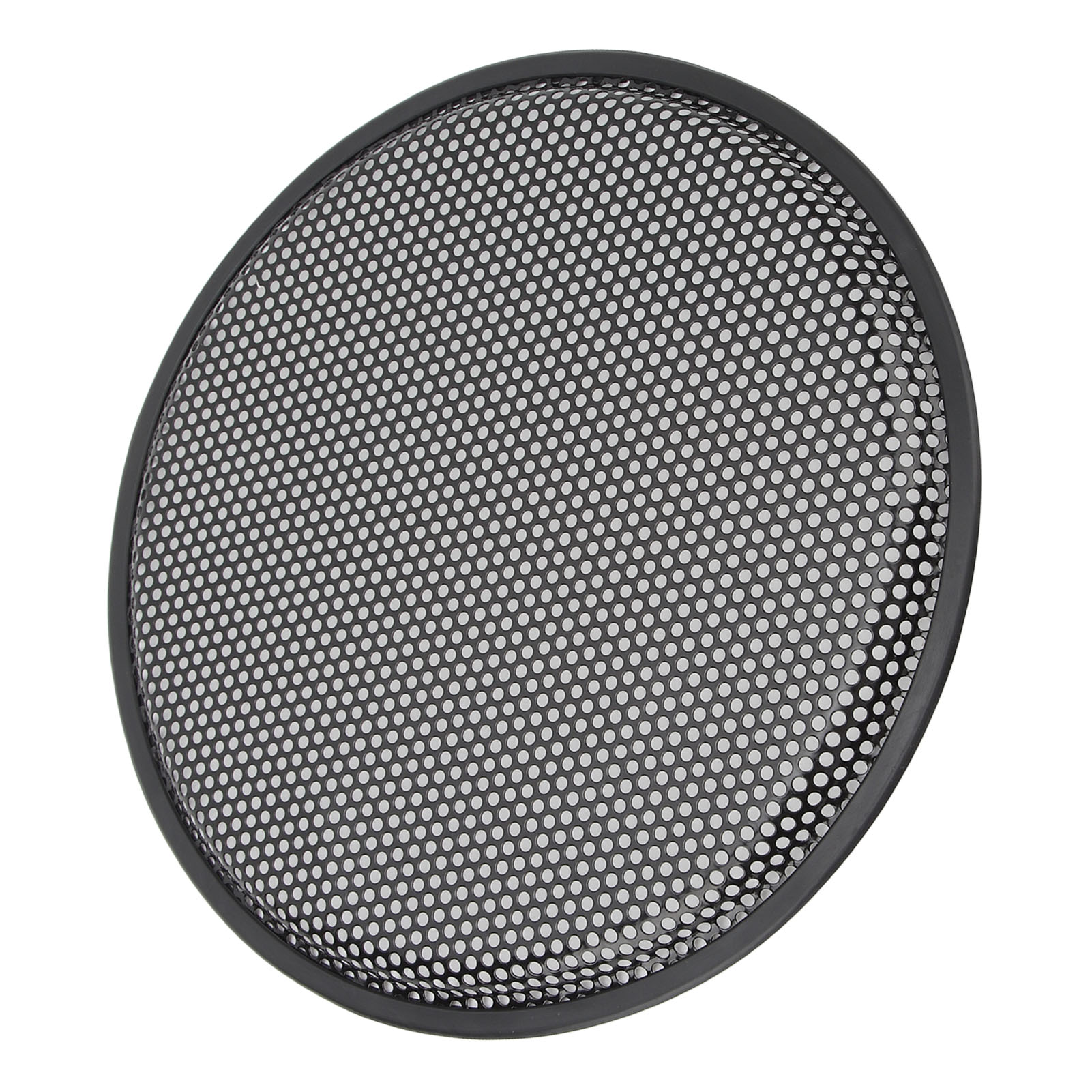 Subwoofer Speaker Circle Cover, Universal Fit Iron 12 Inch Speaker Grill Easy Installation  for Car