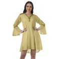 thumbnail image 1 of Moomaya Robes de Plage Imprimées Femmes Robe Aguichant Robes Mini Brodées pour Femmes, 1 of 4