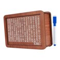 thumbnail image 1 of EGNMCR Wooden Money Box With Money And Numbers With Counter Crafts Portable Storage Case Money Saving Box For Adults Child A chopper, 1 of 6