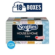 Scotties House & Home, 2-Ply, Facial Tissue, 18 Boxes, 126 Tissues Per Box