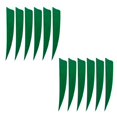 thumbnail image 2 of S SERENABLE 12 Pieces 4 Inch Feathers Fletchings Vanes Green, 2 of 9