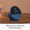 thumbnail image 4 of Amazon Echo Spot (Sortie 2024), Réveil Intelligent avec Son vibrant + Alexa, Blanc Glacier, 4 of 6
