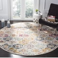 thumbnail image 4 of SAFAVIEH Madison Judith Tapis Géométrique Floral, 4 of 7