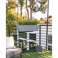 thumbnail image 4 of Veradek Pure Series Railing 36" Planter Grey, 4 of 9
