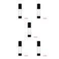 thumbnail image 1 of QualitChoice Portable Empty Lotion Cosmetic Storage Bottle Transparent Body Cosmetic Travel Container, 30ml 50ml 5Set, 1 of 6