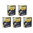 thumbnail image 1 of 5 Packs Dragon Shield Classique Noir Taille Standard 100 ct Protège-Cartes Ensemble Valeur!, 1 of 7