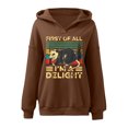 thumbnail image 4 of WEAIXIMIUNG Oversized Sweatshirts Women's Trend Print Loose Hoodie, 4 of 4