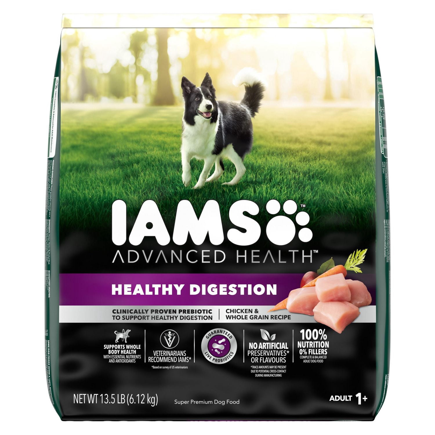 Iams Advanced Health Healthy Digestion Chicken & Whole Grains Recipe Dry Dog Food