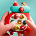 thumbnail image 4 of SIYTUAU Christmas Sensory Toy For Infants Handheld Play Pattern Exploration Eye Hand Coordination Activity Red Plastic Material Holiday Themed Gift For Babies 0-2 Years, 4 of 8