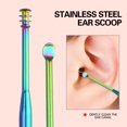 thumbnail image 3 of Women Fashion Dual Head Ear Cleaner Ear Pick Spoon Wax Removal Care Cleaner Tools, 3 of 5