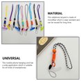 thumbnail image 3 of Mobile Phone Lanyard Adjustable Reusable Neck with Hook Hanging Rope with Hook Microfiber Safety Straps Accessory Picnic Running Type 2, 3 of 8