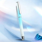 Yeciiwht Erasable Pen Thermal Fountain Pen with Soft Eraser, 0.38mm Fine Nib for Students Writing