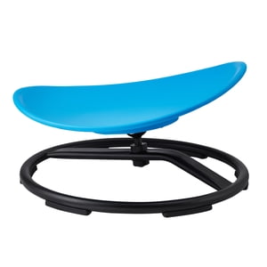 KFFKFF Swivel Chair for kid, Rotating Chair up to 220 lbs, Chair for Sensory Stimulation, Designed for Autistic Children, Sturdy, Non-Slip Base, Blue