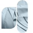 thumbnail image 4 of Jubipavy Cooling Sheets 78.74*90.55in Solid Color Ease Friendly Washable Sheets Luxurious Silk Bedding, 4 of 6