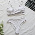 thumbnail image 3 of MesaSe Women Wrap Bikini Set Push Up High Waisted 2 Piece Swimsuits, 3 of 5