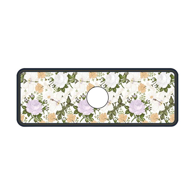 Tapis de Séchage pour Évier de Cuisine Protecteur d'Évier Multifonctionnel Tapis Attrape-Eau Robinet