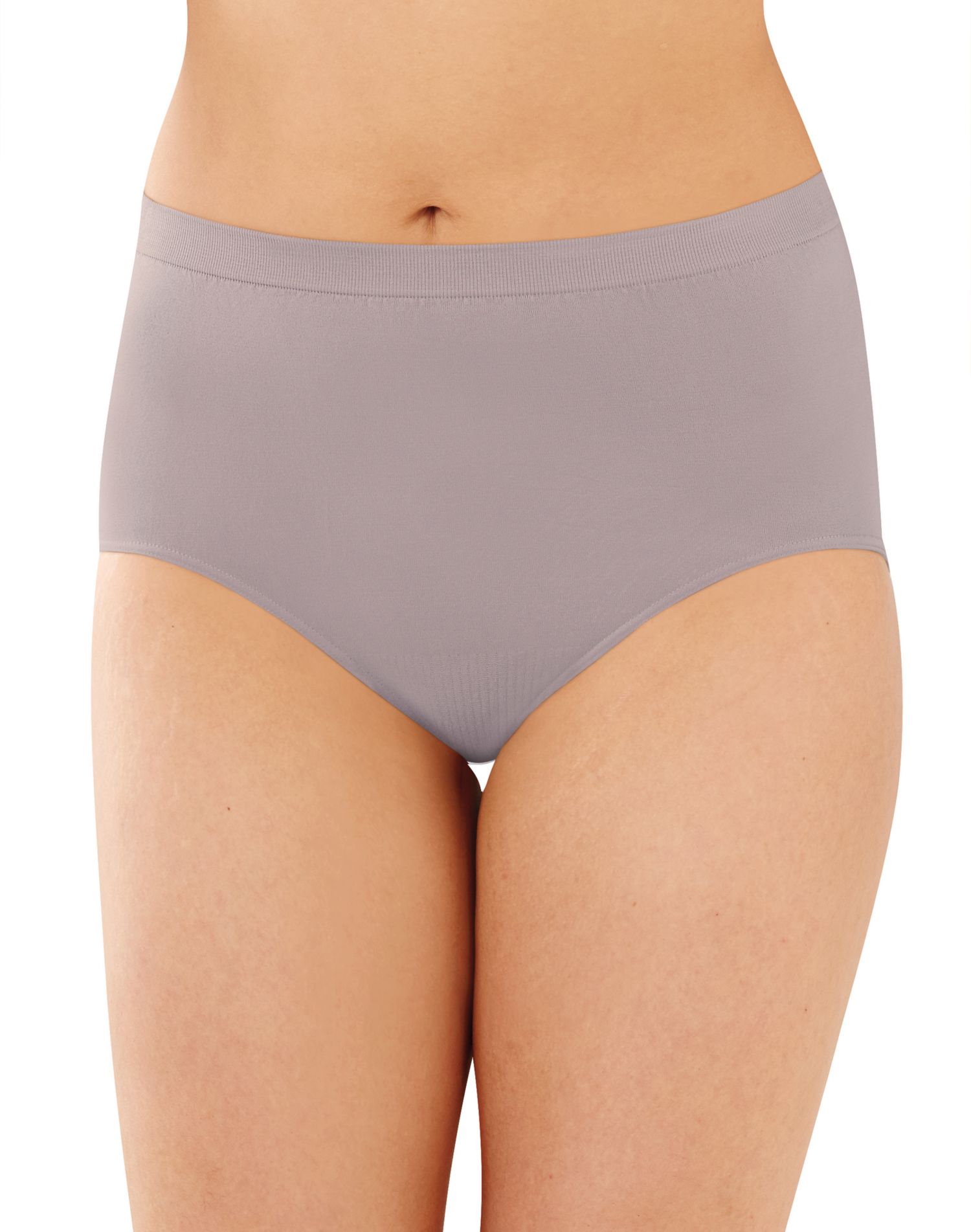 Bali Comfort Revolution Womens Microfiber Seamless Brief - Best-Seller, 6/7