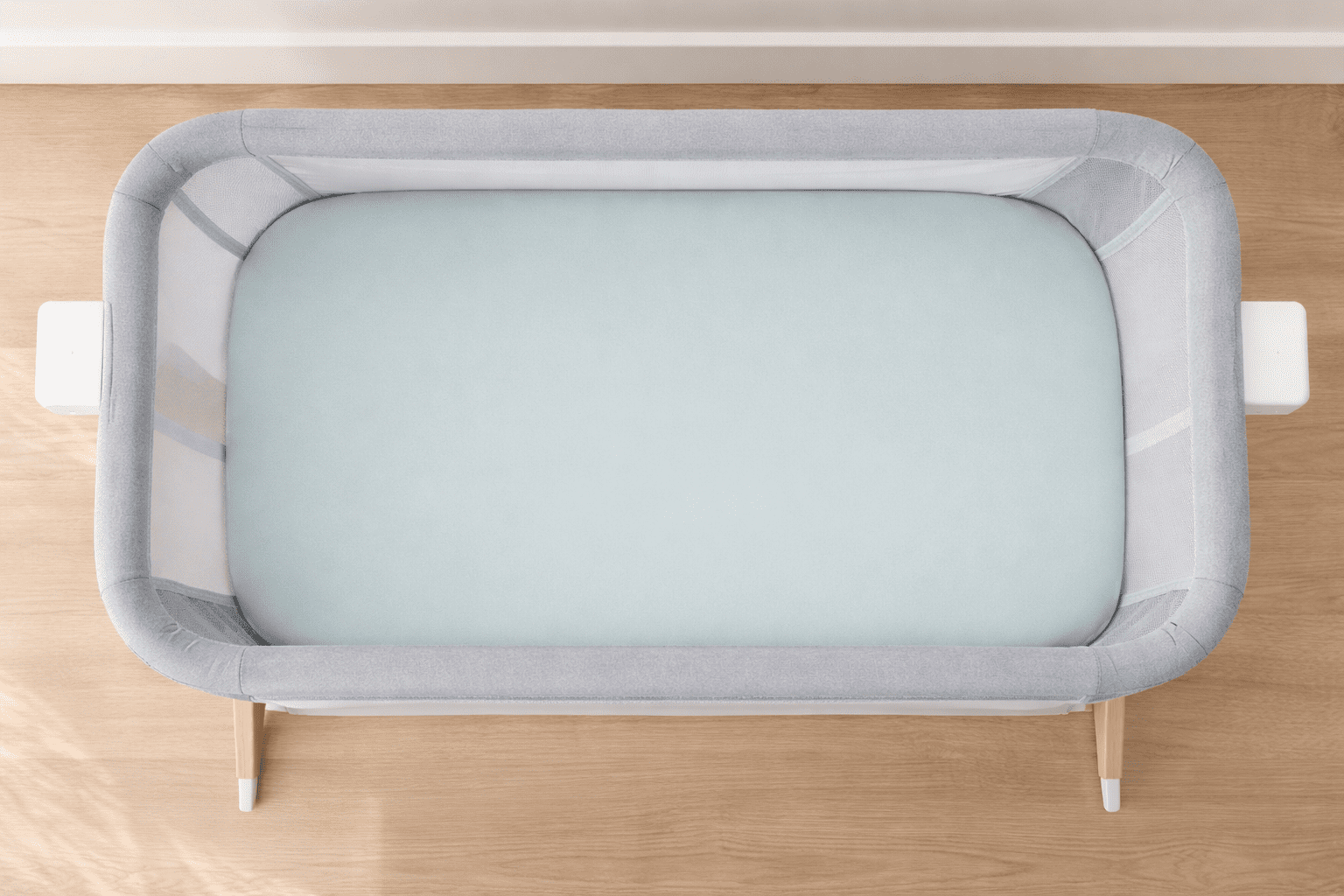 Draps pour berceau en coton biologique George Baby (2 pièces)