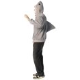 thumbnail image 4 of Shark Hoodie Adult Costume Medium, 4 of 4