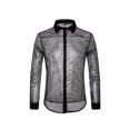 thumbnail image 4 of Faithtur New Fashion Men Spring Autumn Sequins Shirt Long Sleeve Turn Down Collar Button Dot Shirts, 4 of 5