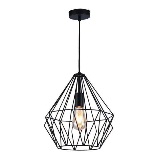 Xtritty - Suspension Lumineuse, Largeur 11.81 Pieds', de la Collection Sterling, Noir