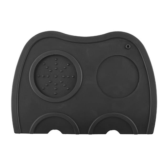 Thinsony Silicone Tamping Mat Easy Cleaning And Non-Slip For Professional Tamping black single head L 1Set