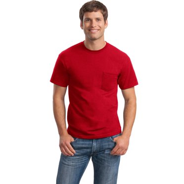 Gildan T-Shirt à Manches Courtes pour Hommes avec Poche 8300