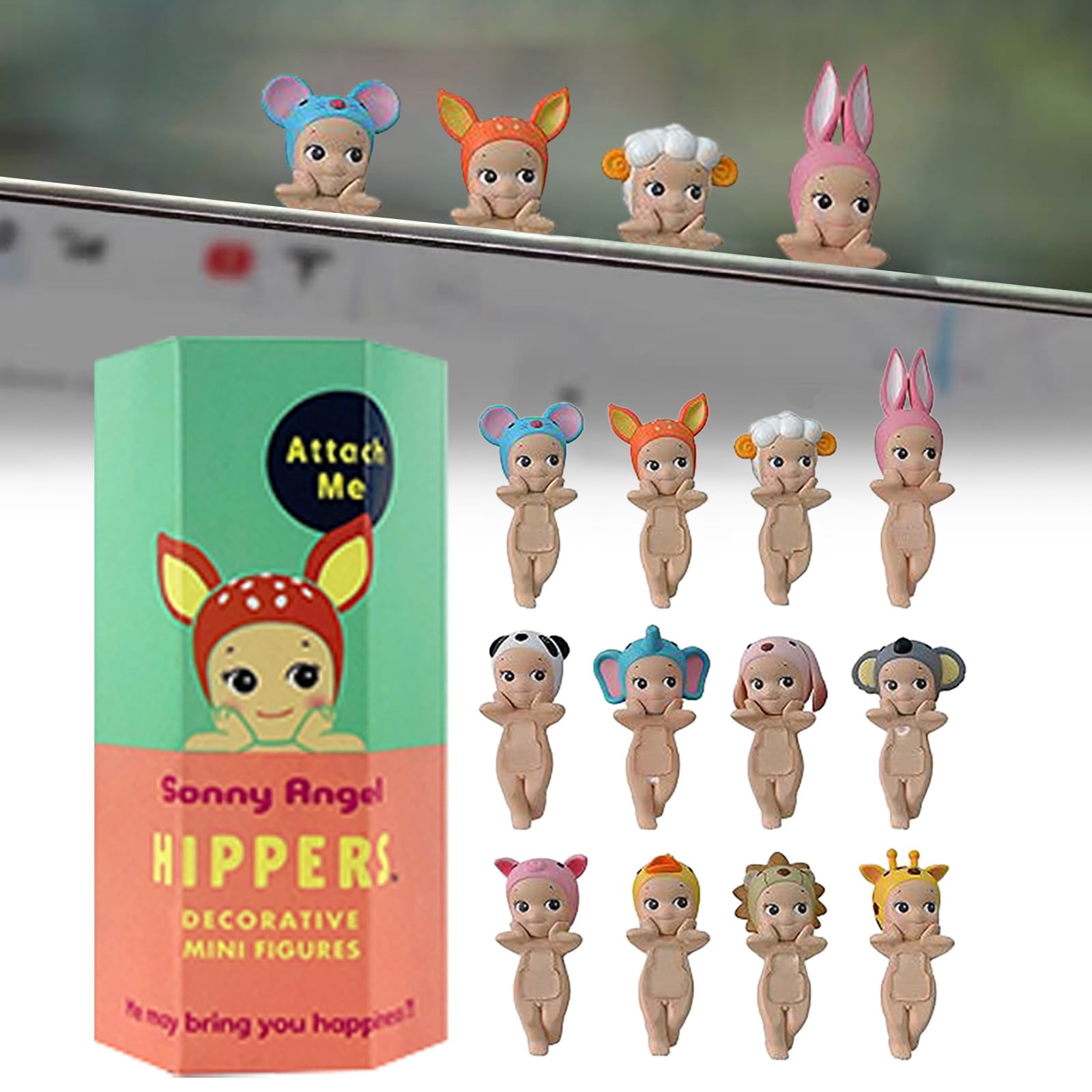 Sonny Angel HIPPERS 50個 Angel Animal Hippers Series - Sonny Figure Phone Accessory Sealed