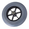 thumbnail image 3 of Electric Wheelchair Caster, Durable 194mm Simple Installation Wheelchair Wheel PU  For Replacement, 3 of 8